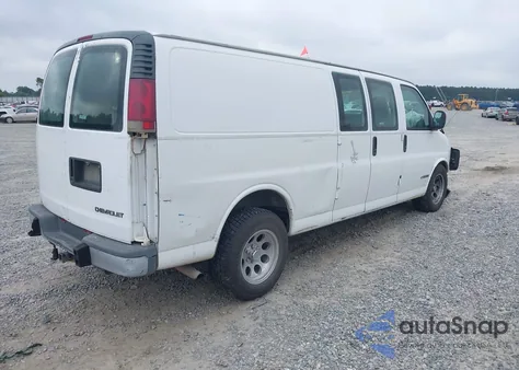 1997 Chevrolet Chevy Van from USA, damaged, VIN 1GCFG29M7V1055926